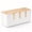 White, variant on Youersen Cable Management Box, Wood Lid, 12x5x4.5 inches, Cord Organizer for Desk TV Computer USB Hub System - Cover, Hide Power Strips & Cords