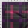 thumbnail image 3 of oneOone Cotton Poplin Fabric Tartan Check Decor Fabric Printed BTY 42 Inch Wide, 3 of 4