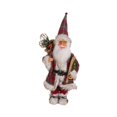 thumbnail image 4 of Muñeco de Papá Noel de pie, regalo de figura de Papá Noel, decoración decorativa de Papá Noel, estatuilla de Papá Noel para adorno de escritorio, año, 4 of 8