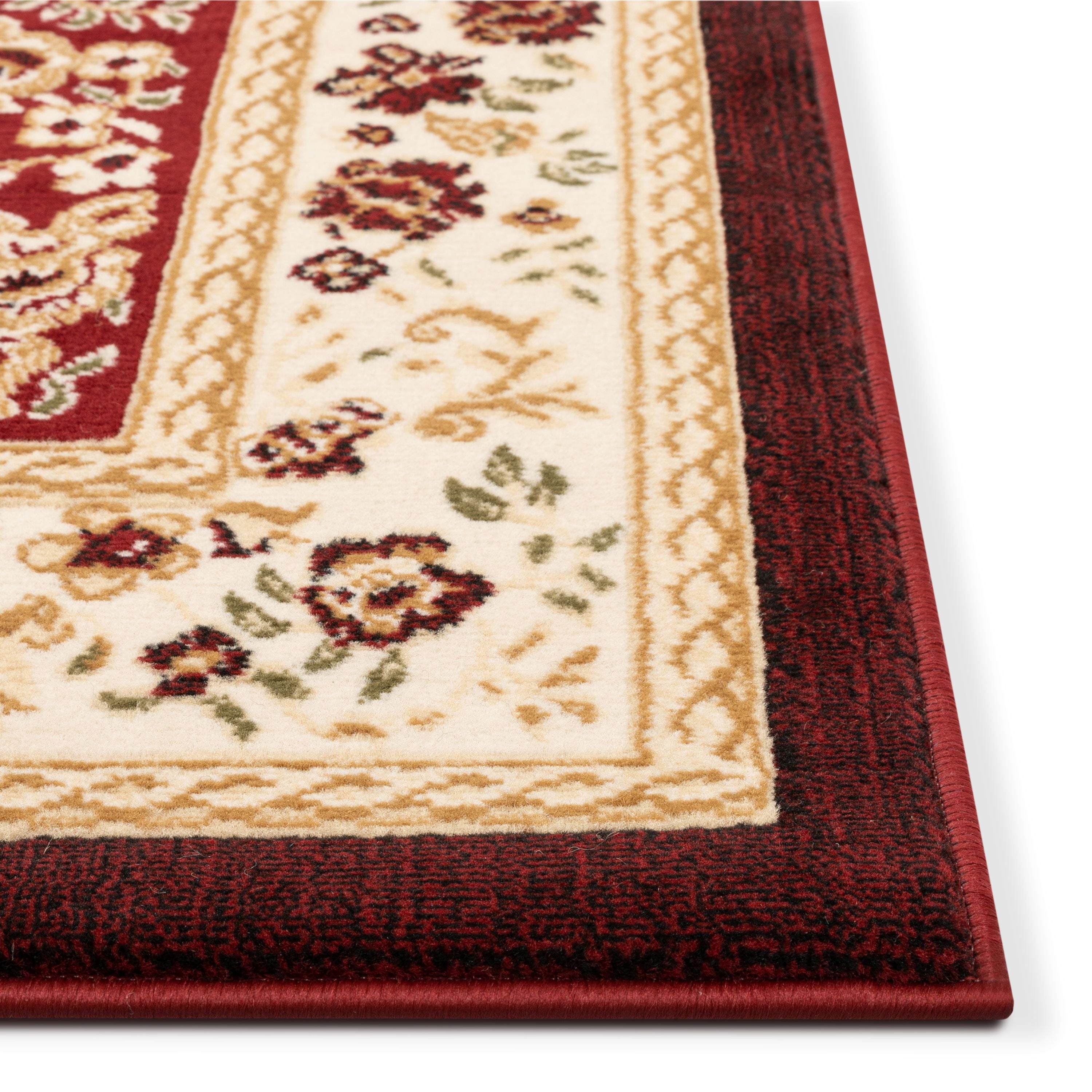 Well Woven Dulcet Oriental Contemporary Damask French Area Rugs, Beige