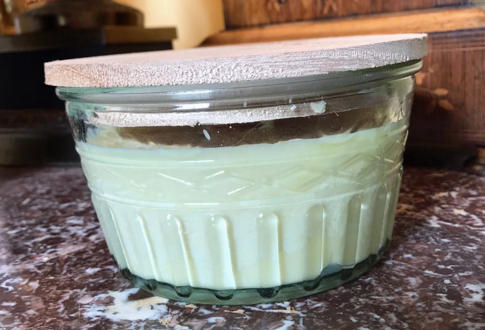 Swan Creek 100% Soy 24 Oz Vanilla Pound Cake Jar Candle 