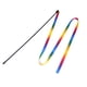 thumbnail image 2 of Rainbow Cloth Ribbon Tease Cats Rod Mascotas Gatito Juguetes interactivos para rascar, 2 of 7