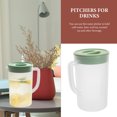thumbnail image 4 of OUNONA Pitchers with Lids for Fridge Water Pitcher PP Green 1Pack Easy to Clean, 4 of 7