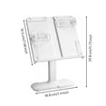 thumbnail image 3 of Atril de lectura Estante de lectura blanco, 3 of 7