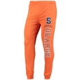 thumbnail image 4 of Men's Concepts Sport Orange/Heather Charcoal Syracuse Orange Meter Long Sleeve Hoodie Top & Jogger Pajama Set, 4 of 5