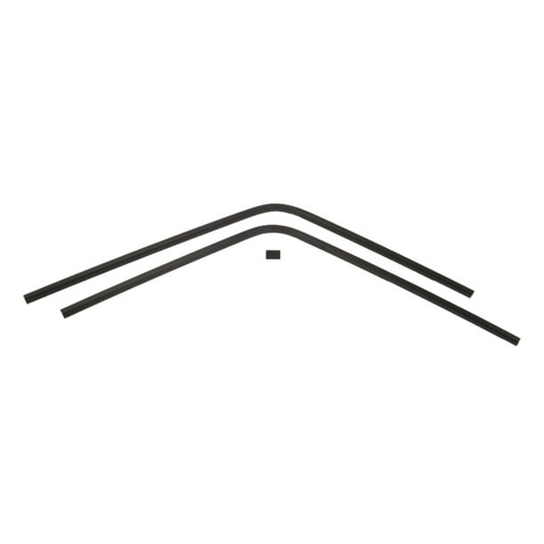 Mopar B Body 68 70 2d Convertible Door Glass Rear Lower Lock Side Run Channel Flocked Rubber Guide Detroit Muscle Technologies Llc