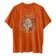 thumbnail image 2 of Camisetas de Manga Corta para las Mujeres Impreso Cuello Redondo Suelto Camiseta, Casual Cuatro Estaciones Blusa para el Hogar, 2 of 3