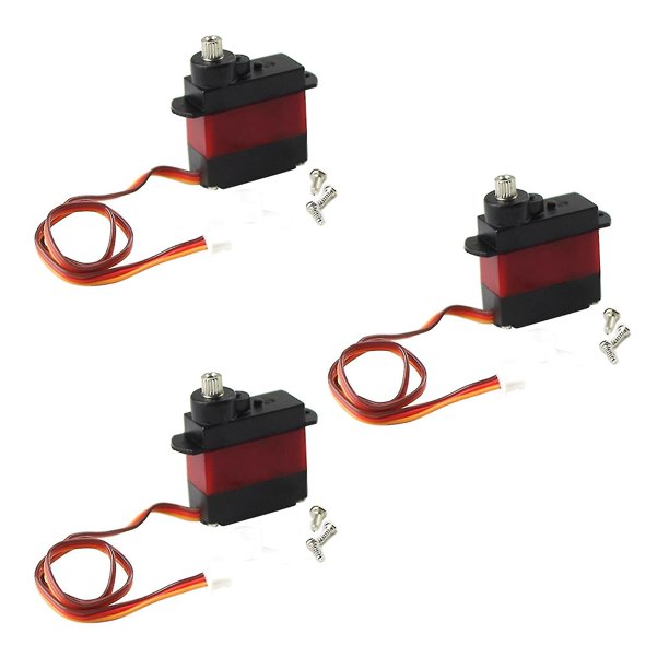 Accesorios de helicóptero YONGSHENG 3x Servo Metal Gear para WLtoys XK K130 RC