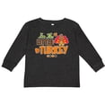 thumbnail image 3 of Inktastic Thanksgiving Im The Little Turkey Boys or Girls Long Sleeve Toddler T-Shirt, 3 of 5