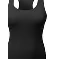 thumbnail image 3 of FashionOutfit Women's Seamless RacerBack Active Long Jersey Plus Size Tank Top, 3 of 3