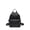 Black, variant on Fashionable Rivet Decor Skull Embossed Pu Leather Backpack, Casual Versatile Zipper Backpack, Simple All-match Backpack for Daily Life