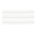 thumbnail image 1 of Outil de Reliure Papier, Réutilisable Antirouille et Anticorrosion Diamètre Intérieur 22mm PP Résistant à l'Usure Reliure Feuille Libre Colonne Vertébrale 10 Pcs pour Magasin Transparent, 1 of 8
