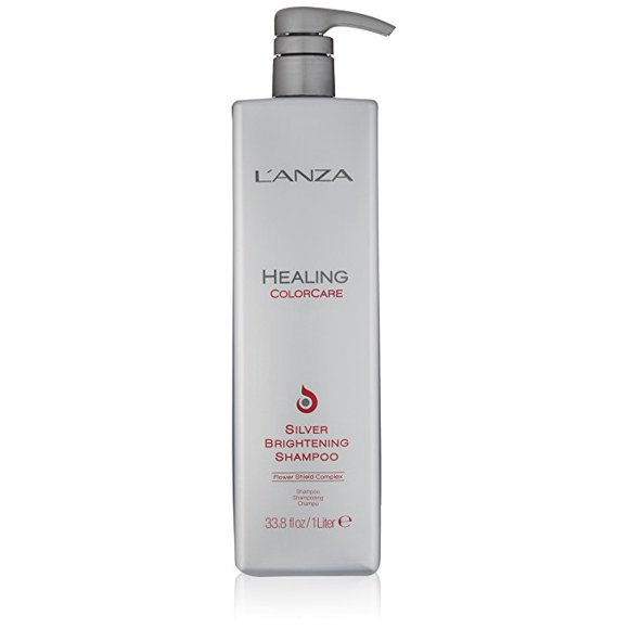 Lanza Shampoing Éclaircissant ColorCare Argent (Taille : 33,8 oz)