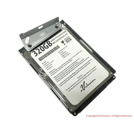 Avolusion 320GB 2.5" SATA (PS3) Playstation3 Hard Drive (PS3 Super Slim CECH-400x Series) + HDD Mounting Bracket - 2 Years Warranty