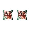 thumbnail image 4 of Transemion Throw Pillows Cover Soft And Durable For Home Decoration Easy To Clean Polyester Cushion Cover Pillow Cover Fit W0134-11 2Set, 4 of 6