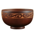 thumbnail image 2 of 5X Cuenco de Madera de Estilo Mongol para Ensalada, de Fideos de Arroz, de Madera Natural de Estilo étnico para Niños, Vajilla de Madera para Niños, 2 of 9