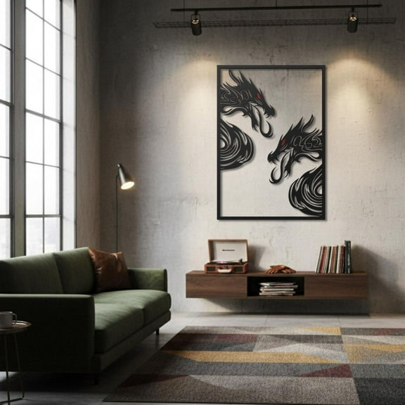 Dragon Metal Wall Art