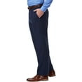 thumbnail image 2 of Haggar Mens Premium Comfort Classic Fit Flat Front Expandable Waist Pant, 2 of 4