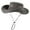 Grey, variant on Ticikt Western Cowboy Hat Wide Brim Shapeable Panama Straw Hat Summer Beach Sun Hat Outdoor Travel Cap with Chin Strap,Color:Grey