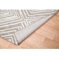 thumbnail image 2 of Tapis Abstrait 4' x 6' Brun Naturel Intérieur-Extérieur Diamond, 2 of 3
