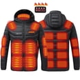 thumbnail image 2 of nerohusy Mens Heated Jackets,Men Women USB Electric Heated Jacket Winter Warm Heating Down Jacket Coat Soft Shell Puffer Jacket 2024 Black,L, 2 of 7