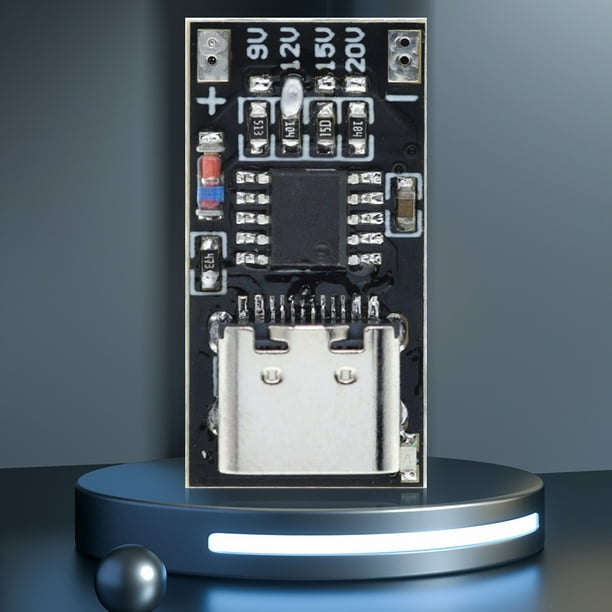 Módulo De Refuerzo Usb De La Placa Señuelo Pd/Qc/Afc Tipo-C Placa De Señuelo Módulo De Refuerzo Usb 9V 12V 15V 20V Pd3.0/2.0 Qc3.0/2.0 WDOplteas Para estrenar