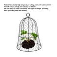 thumbnail image 3 of Cubierta Protectora De Plantas, Gancho De Campana De Alambre De Pollo De Jardín De Hierro Estable, 10 Paquetes Para Jardín, 3 of 7