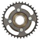 thumbnail image 1 of Kit De Piñón De 20T, Plato De 36T, Tecnología De Forjado De Ajuste Perfecto, Reemplazo De Cadena 420 Preciso Para Bicicleta, 1 of 7