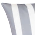 thumbnail image 2 of Ensperta 20'' x 20'' Striped Outdoor Accent Pillow Covers – Fade & Weather Resistant Decorative Cushion for Patio, Porch, or Garden Seating - Chiseled Stone, 2 of 10