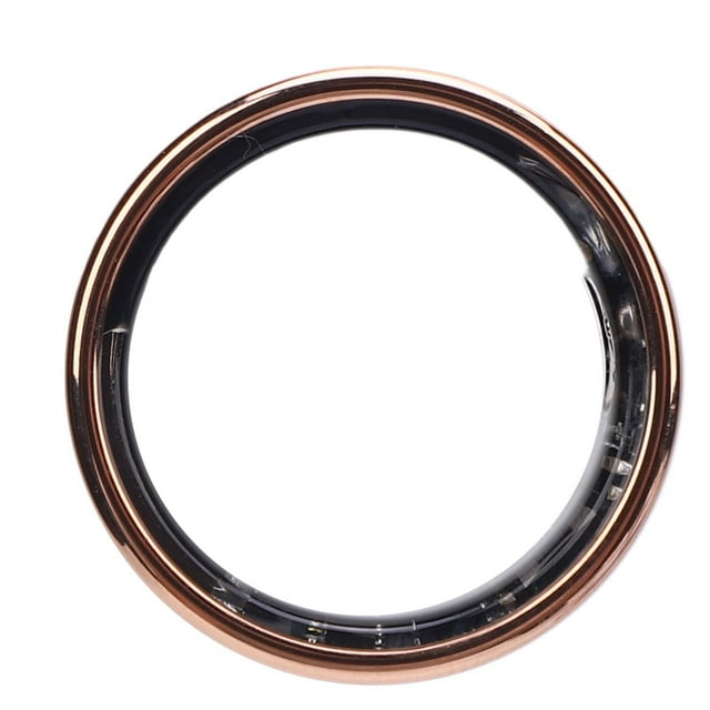 Bague Traqueur de Mise en Forme, Boîtier de Charge Étanche IP68 Modes Sportifs Multiples Connectivité de Bague Intelligente en Acier Inoxydable pour la Course 7 Diamètre Intérieur.: 17,3 mm / 0,7 Po,