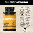 thumbnail image 2 of B-complex | Vitaminas Complejo B Beyond Vitamins | Sin Sabor | Suplemento Alimenticio Vitaminas B, Raíz De Betabel, Vitamina B12 Y Curcuma (curcumina) - Vitaminas Mujer / Hombre | 60 Cápsulas, 2 of 5