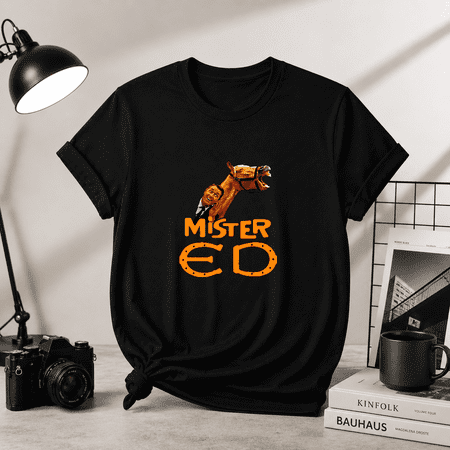 Mister Ed Talking Horse Classic TV Sitcom Nostalgia Unisex T-Shirt V25395, S-5XL