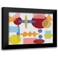 thumbnail image 1 of Auda, Christine 18x15 Black Modern Framed Museum Art Print Titled - Geometric Fun, 1 of 5