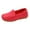 Red, variant on TAIAOJING Girls Dress Shoes Toddler Little Kid Boys Soft On Loafers Dress Flat Boat Non- Shoe