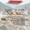 thumbnail image 6 of Yuyamidu Camouflage Hunting Oak UTV Seat Cover Camo Mule Bench Seat Cover Compatible with Kawasaki Mule 3000 3010 3020 4000 4010 2001-2023 2025, 6 of 7