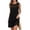 Black, variant on LIaqionyy Summer Dresses for Womens Beach Vacation Fashion Clothes Mini Dress Crew Neck Summer Sundress