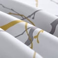 thumbnail image 5 of Djunllk Thermal Insulated Blackout Curtains for Bedroom Living Room Solid Light Blocking Drapes Kitchen Curtains, 1 Panels, 84" Long x 52" Wide Yellow, 5 of 6