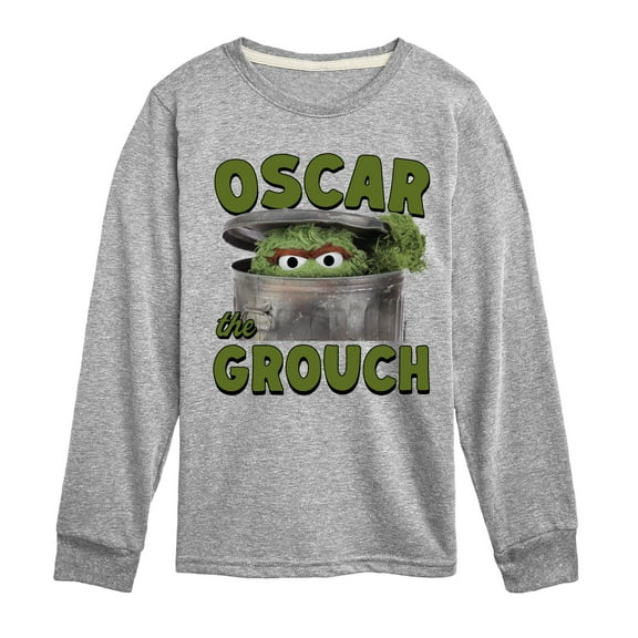 Sesame Street - Oscar The Grouch - Toddler and Youth Long Sleeve T-Shirt