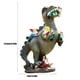 thumbnail image 5 of Ounissouiy Dinosaurio comiendo gnomos/jardín arte exterior jardín ornamento decoración novedad Artesanía L, 5 of 6