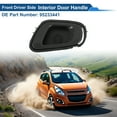 thumbnail image 2 of Mango de puerta interior del lado del conductor delantero para Chevrolet Spark 2013-2015, mango de puerta interior No.95233441, gris oscuro, 1 Pc, 2 of 6