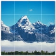 thumbnail image 1 of Picture-Tiles.com: Mountains Ceramic Tile Wall Mural WAL500866-44L. 32"W x 32"H using (16) 8" x 8" Ceramic Tiles-Satin Finish, 1 of 3