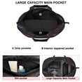 thumbnail image 3 of Halloween Bat Camouflage Pattern Travel Tote Bags for Women Carry On,Large Weekender Bags for Women Travel,Multi Functional Duffle Bag for Work,Shopping,Sports, 3 of 5