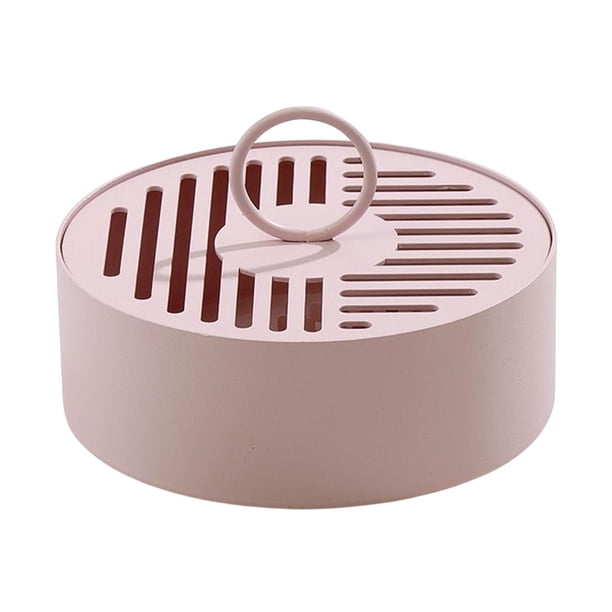 Quemador de incienso en espiral, ignífugo, para cocina, jardín y baño. Rosa