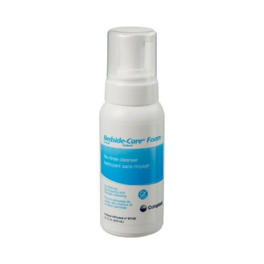 Bedside-Care Foam Rinse-Free Shampoo and Body Wash 8.1 oz. Pump Bottle Scented, 67145 - EACH