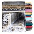 thumbnail image 1 of Colcha mexicana Blanket Del Mex Classic, 178 x 127 cm, tejida a mano, 1 of 7