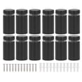 thumbnail image 1 of 12 Pcs Vis Autocollantes en Acier Inoxydable 16x30mm Kit de Fixation Murale Publicitaire, 1 of 1