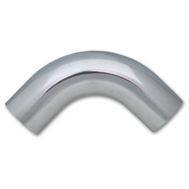 VIBRANT 2158 1.5 In. Aluminum Air Intake Tube - Silver