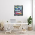 thumbnail image 4 of Stupell Industries Varied Pop Style Royal Queen Fashion Rainbow Graphic Art Luster Gray Floating Framed Canvas Print Wall Art, Design by Amelia Noyes, 4 of 5