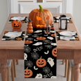 thumbnail image 2 of Camino de mesa XCHI Boo Spooky Ghost Pumpkin Halloween 33 x 229 cm, 2 of 6