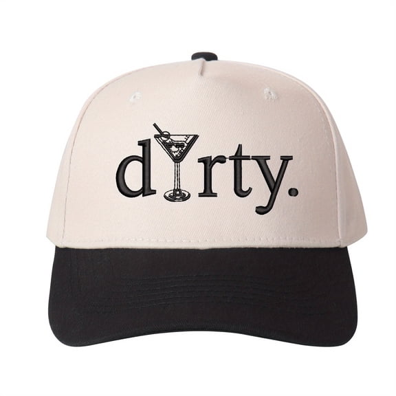 DRITY Embroidered Color Block Baseball Cap | Urban Street Style Hat, Adjustable Unisex Sun Hat for Casual Wear